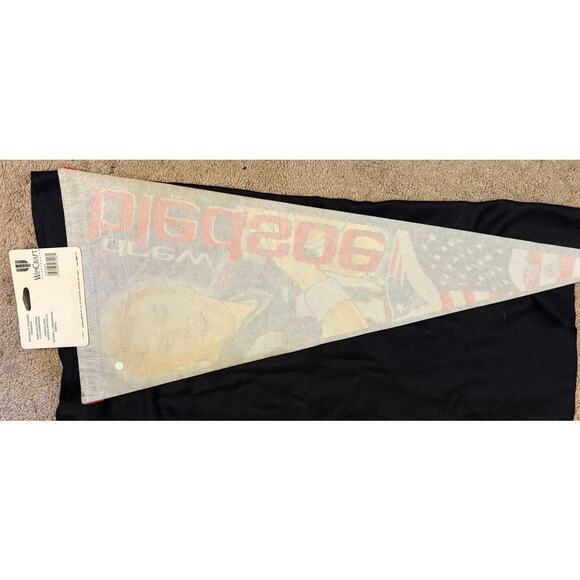 Officially Licensed NE Patriots NOS Drew Bledsoe Banner Football Wincraft USA - Picture 5 of 8